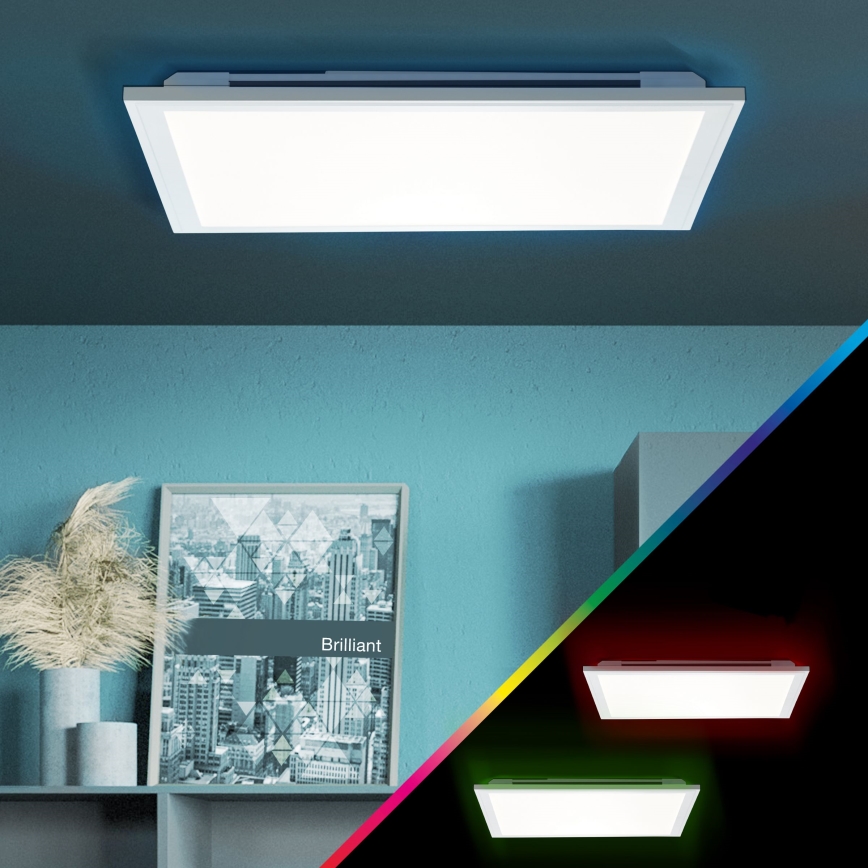 Brilliant - Ściemnialna lampa sufitowa RGBW ALLIE LED/24W/230V 2700-6500K + zdalne sterowanie