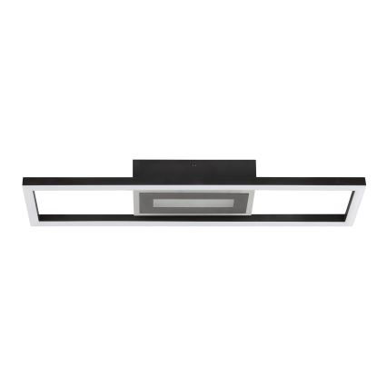 Brilliant - LED RGBW ściemnialna oprawa sufitowa BESSON LED/20W/230V 3000-6500K czarna + pilot zdalnego sterowania