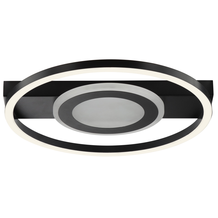 Brilliant - LED RGBW ściemnialna oprawa sufitowa MAUREEN LED/20W/230V 3000-6500K czarna + pilot zdalnego sterowania