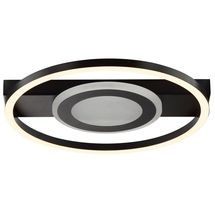 Brilliant - LED RGBW ściemnialna oprawa sufitowa MAUREEN LED/20W/230V 3000-6500K czarna + pilot zdalnego sterowania