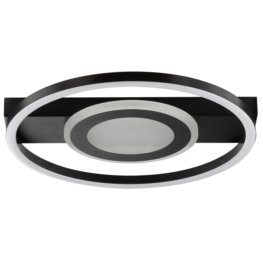 Brilliant - LED RGBW ściemnialna oprawa sufitowa MAUREEN LED/20W/230V 3000-6500K czarna + pilot zdalnego sterowania