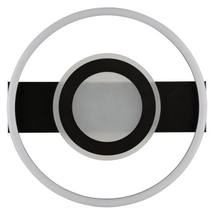 Brilliant - LED RGBW ściemnialna oprawa sufitowa MAUREEN LED/20W/230V 3000-6500K czarna + pilot zdalnego sterowania