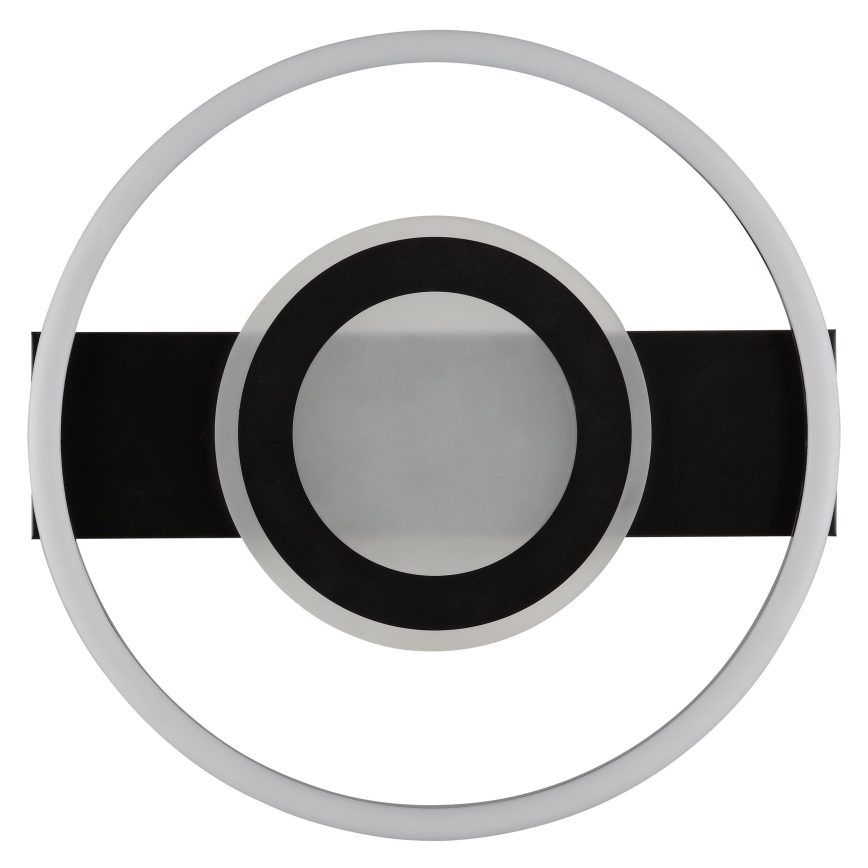 Brilliant - LED RGBW ściemnialna oprawa sufitowa MAUREEN LED/20W/230V 3000-6500K czarna + pilot zdalnego sterowania