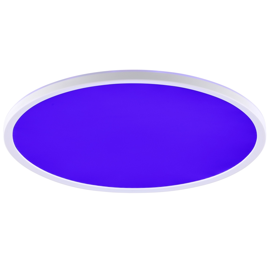 Brilliant - LED RGBW ściemnialny plafon LUMARO LED/22W/230V 4000K śr. 42 cm biały + pilot zdalnego sterowania