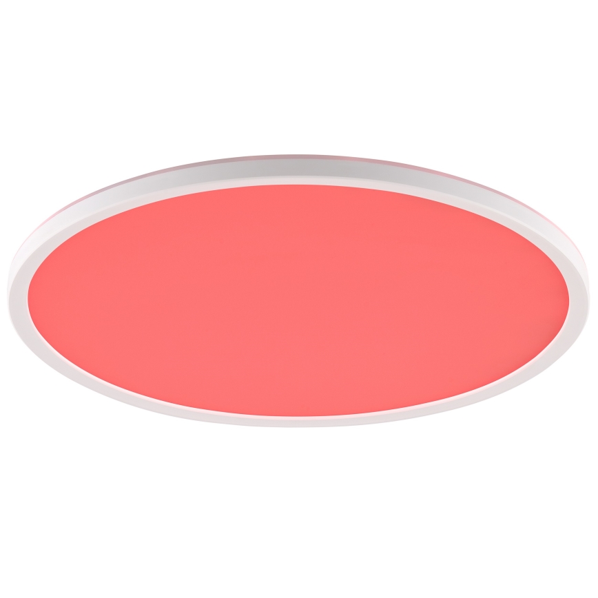 Brilliant - LED RGBW ściemnialny plafon LUMARO LED/22W/230V 4000K śr. 42 cm biały + pilot zdalnego sterowania