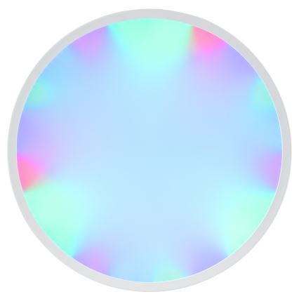 Brilliant - LED RGBW ściemnialny plafon LUMARO LED/22W/230V 4000K śr. 42 cm biały + pilot zdalnego sterowania