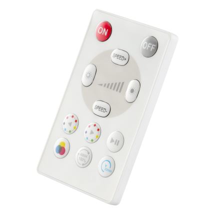 Brilliant - LED RGBW ściemnialny plafon LUMARO LED/22W/230V 4000K śr. 42 cm biały + pilot zdalnego sterowania