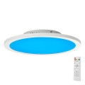 Brilliant - LED RGBW Ściemnialny plafon ABIE LED/24W/230V 2700-6500K + pilot zdalnego sterowania