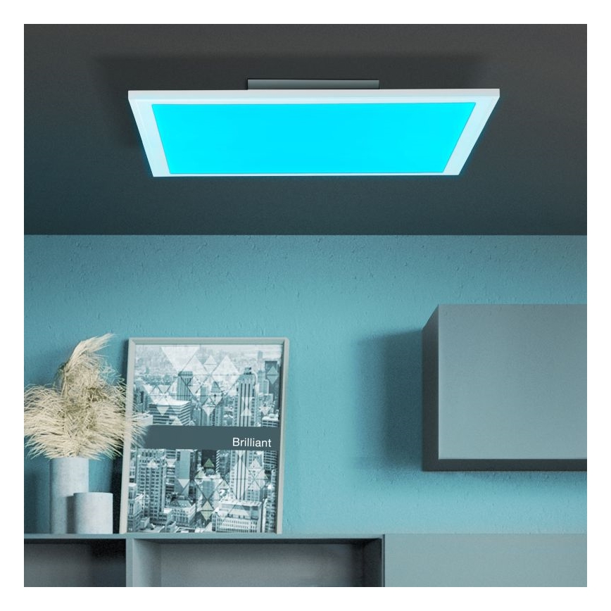 Brilliant - LED RGBW Ściemnialny plafon ABIE LED/24W/230V 2700-6500K + pilot zdalnego sterowania