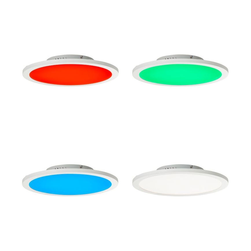 Brilliant - LED RGBW Ściemnialny plafon ABIE LED/24W/230V 2700-6500K + pilot zdalnego sterowania