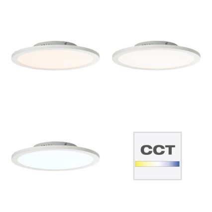 Brilliant - LED RGBW Ściemnialny plafon ABIE LED/24W/230V 2700-6500K + pilot zdalnego sterowania