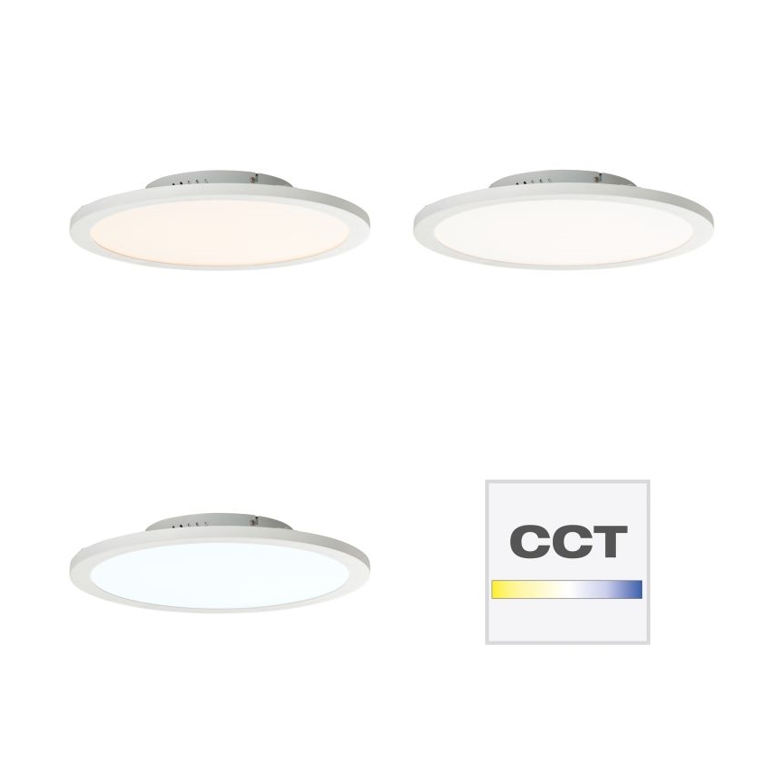 Brilliant - LED RGBW Ściemnialny plafon ABIE LED/24W/230V 2700-6500K + pilot zdalnego sterowania