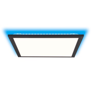 Brilliant - LED RGBW Ściemnialny plafon ALLIE LED/24W/230V 2700-6500K czarny + Pilot zdalnego sterowania
