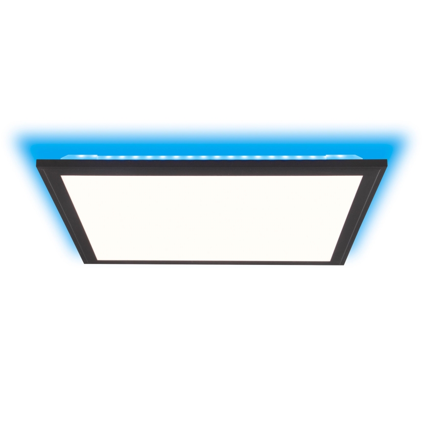 Brilliant - LED RGBW Ściemnialny plafon ALLIE LED/24W/230V 2700-6500K czarny + Pilot zdalnego sterowania
