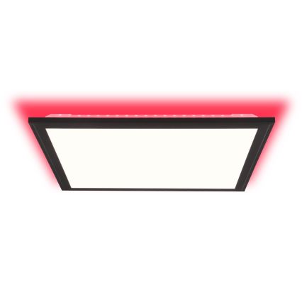 Brilliant - LED RGBW Ściemnialny plafon ALLIE LED/24W/230V 2700-6500K czarny + Pilot zdalnego sterowania