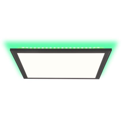 Brilliant - LED RGBW Ściemnialny plafon ALLIE LED/24W/230V 2700-6500K czarny + Pilot zdalnego sterowania