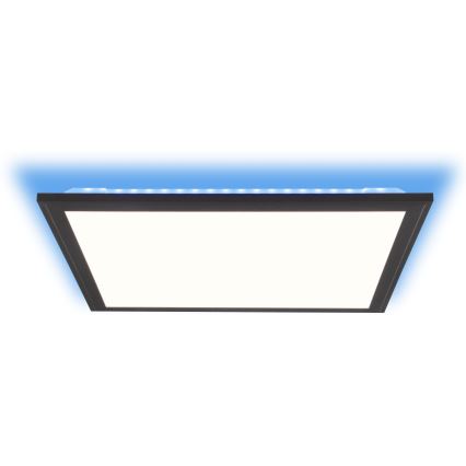 Brilliant - LED RGBW Ściemnialny plafon ALLIE LED/24W/230V 2700-6500K czarny + Pilot zdalnego sterowania