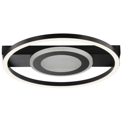 Brilliant - ściemnialna lampa sufitowa LED RGBW MAUREEN LED/20W/230V 3000-6500K czarna + pilot zdalnego sterowania