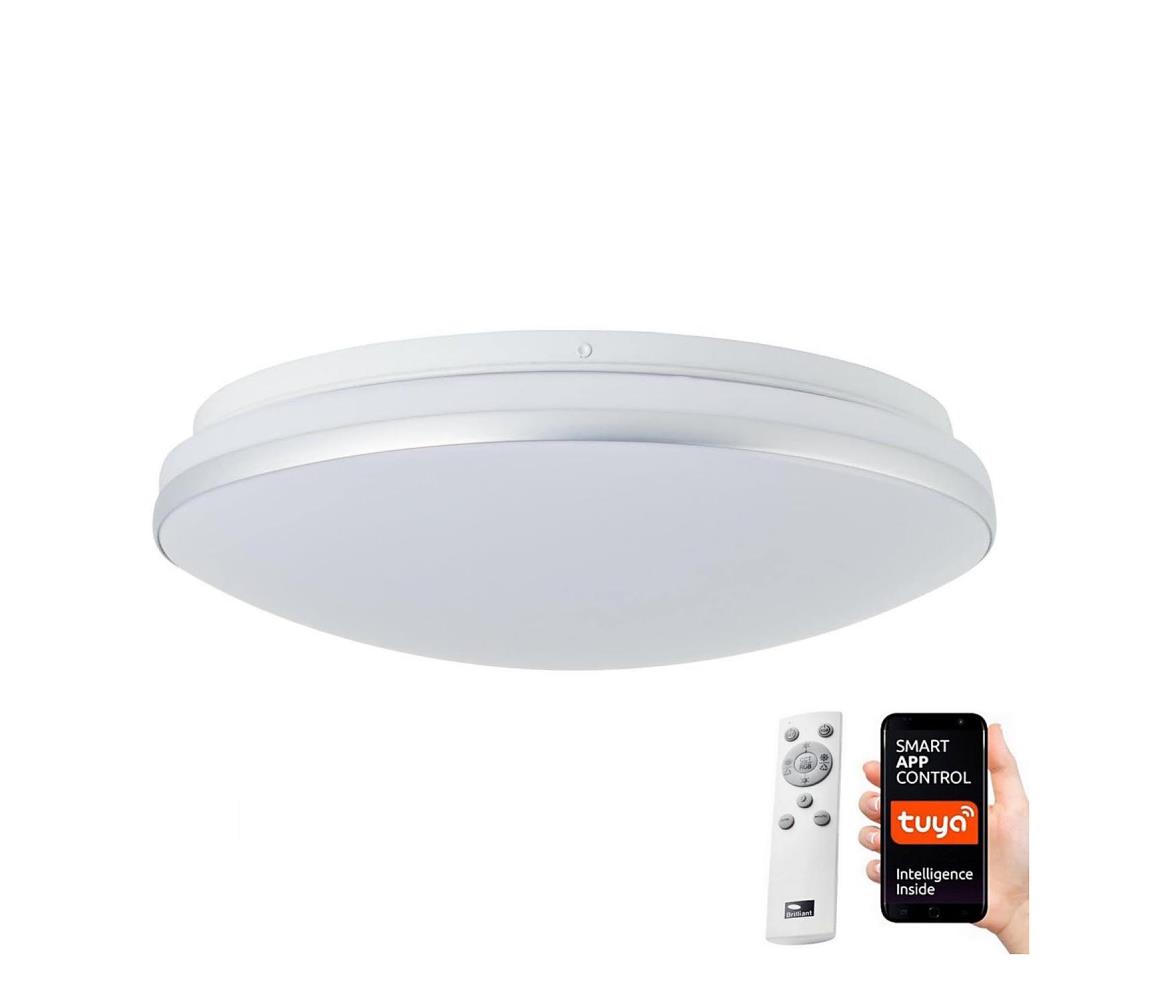 Brilliant - LED RGBW Ściemnialny plafon MIDWAY LED/14W/230V + pilot