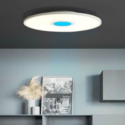 Brilliant - LED RGBW Ściemnialny plafon ODELLA LED/24W/230V 2700-6500K + pilot zdalnego sterowania