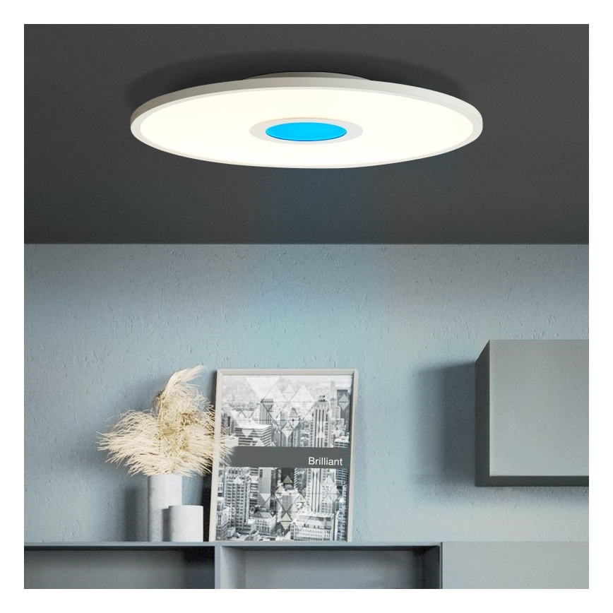 Brilliant - LED RGBW Ściemnialny plafon ODELLA LED/24W/230V 2700-6500K + pilot zdalnego sterowania