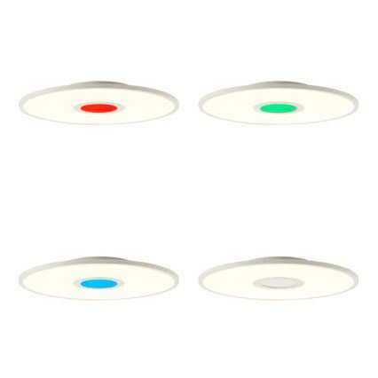 Brilliant - LED RGBW Ściemnialny plafon ODELLA LED/24W/230V 2700-6500K + pilot zdalnego sterowania