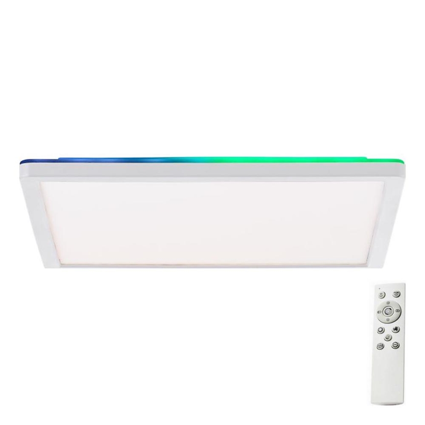 Brilliant - LED RGBW Ściemnialny plafon SALTERY LED/20W/230V 3000-6500K + pilot zdalnego sterowania