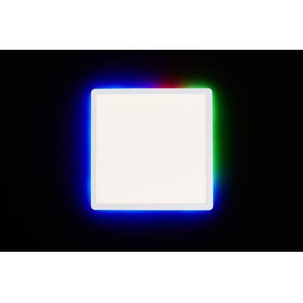 Brilliant - LED RGBW Ściemnialny plafon SALTERY LED/20W/230V 3000-6500K + pilot zdalnego sterowania