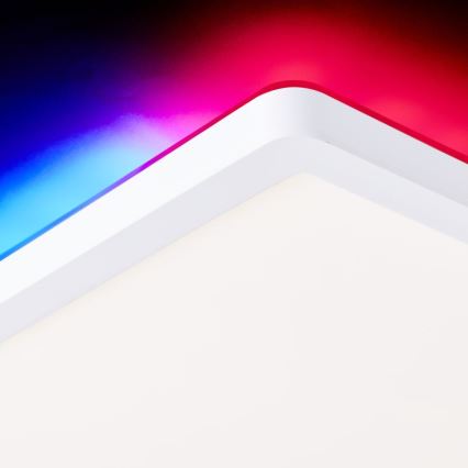 Brilliant - LED RGBW Ściemnialny plafon SALTERY LED/20W/230V 3000-6500K + pilot zdalnego sterowania
