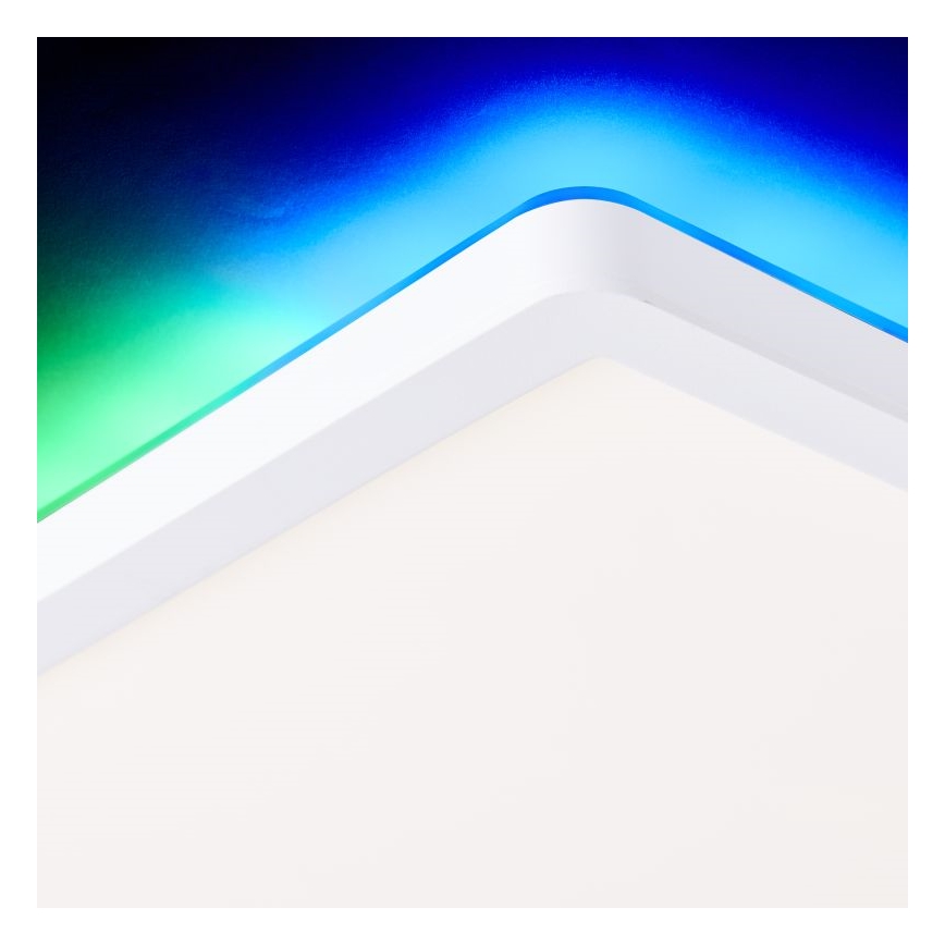 Brilliant - LED RGBW Ściemnialny plafon SALTERY LED/20W/230V 3000-6500K + pilot zdalnego sterowania