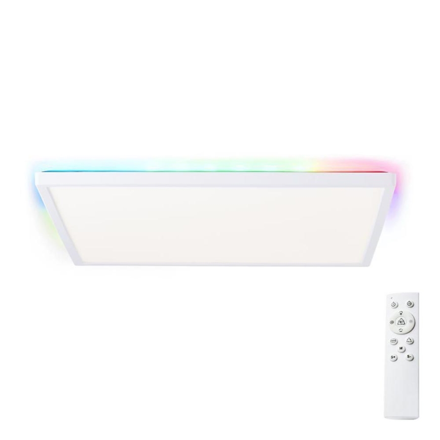 Brilliant - LED RGBW Ściemnialny plafon SALTERY LED/22W/230V 3000-6500K + pilot zdalnego sterowania