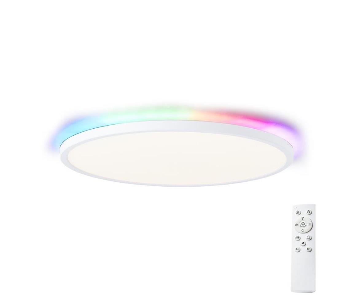 Brilliant - LED RGBW Ściemnialny plafon SALTERY LED/22W/230V + pilot