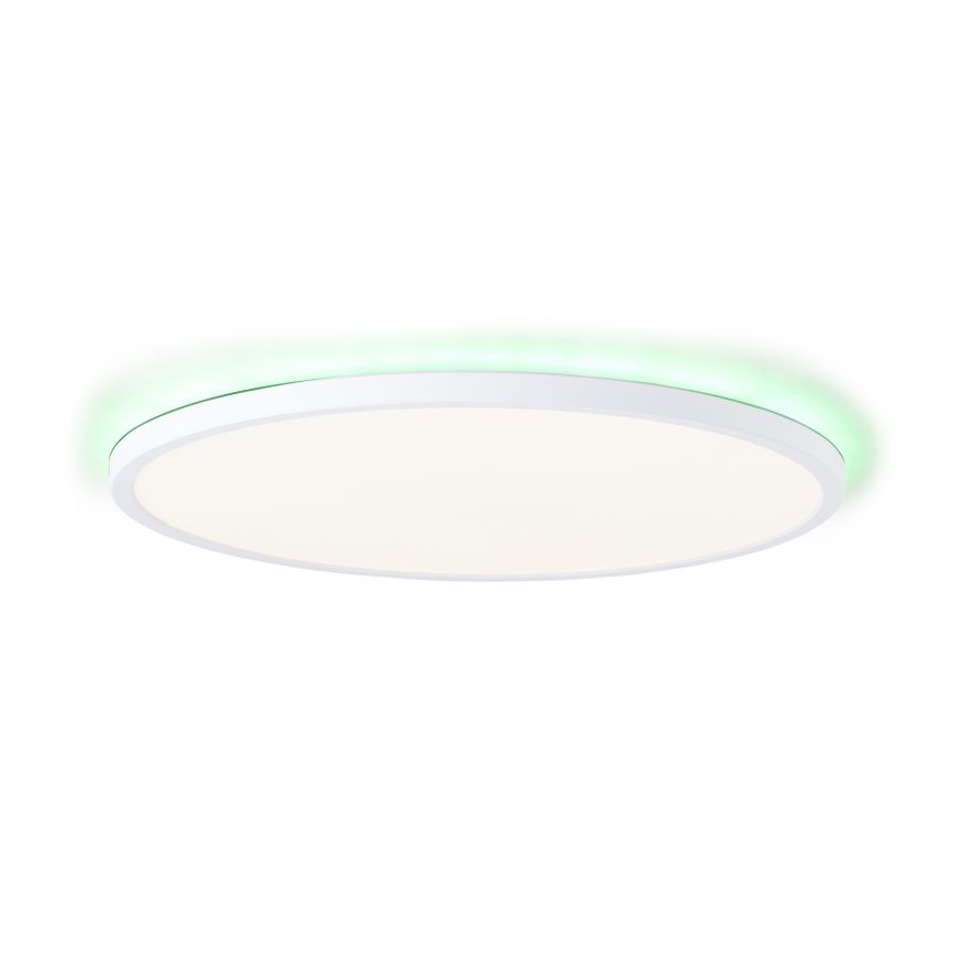 Brilliant - LED RGBW Ściemnialny plafon SALTERY LED/22W/230V 3000-6500K + pilot zdalnego sterowania