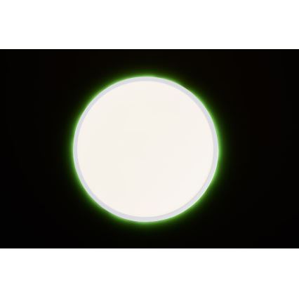 Brilliant - LED RGBW Ściemnialny plafon SALTERY LED/22W/230V 3000-6500K + pilot zdalnego sterowania