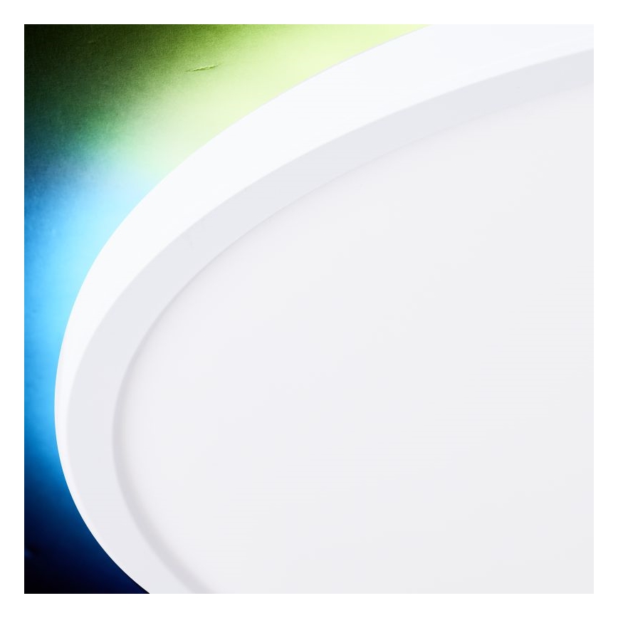 Brilliant - LED RGBW Ściemnialny plafon SALTERY LED/22W/230V 3000-6500K + pilot zdalnego sterowania