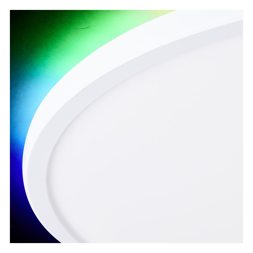 Brilliant - LED RGBW Ściemnialny plafon SALTERY LED/22W/230V 3000-6500K + pilot zdalnego sterowania