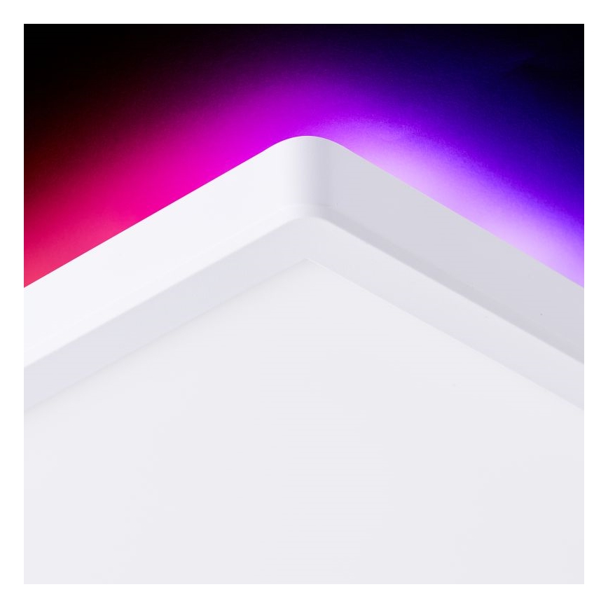 Brilliant - LED RGBW Ściemnialny plafon SALTERY LED/22W/230V 3000-6500K + pilot zdalnego sterowania
