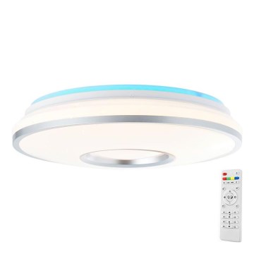 Brilliant - LED RGBW Ściemnialny plafon VISITATION LED/24W/230V 3000-6500K + pilot zdalnego sterowania