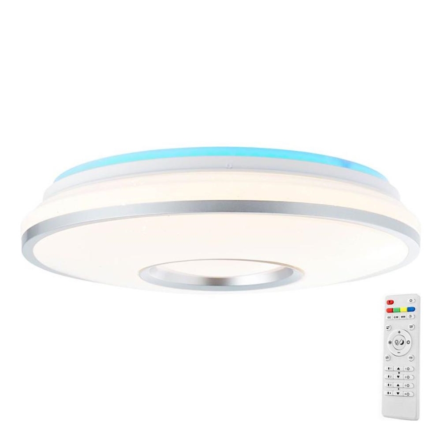 Brilliant - LED RGBW Ściemnialny plafon VISITATION LED/24W/230V 3000-6500K + pilot zdalnego sterowania