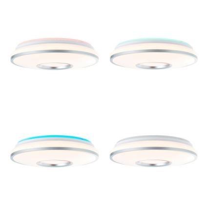 Brilliant - LED RGBW Ściemnialny plafon VISITATION LED/24W/230V 3000-6500K + pilot zdalnego sterowania
