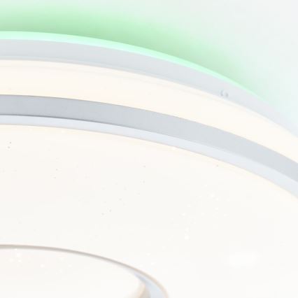 Brilliant - LED RGBW Ściemnialny plafon VISITATION LED/24W/230V 3000-6500K + pilot zdalnego sterowania