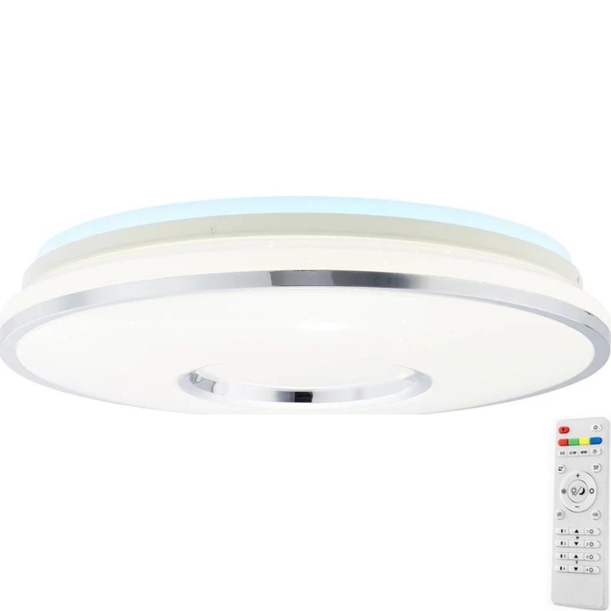 Brilliant - LED RGBW Ściemnialny plafon VISITATION LED/32W/230V 3000-6500K + pilot zdalnego sterowania