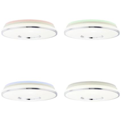 Brilliant - LED RGBW Ściemnialny plafon VISITATION LED/32W/230V 3000-6500K + pilot zdalnego sterowania