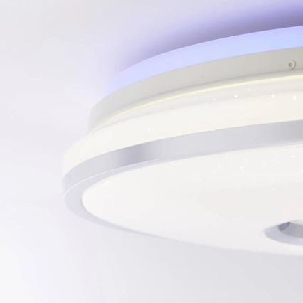 Brilliant - LED RGBW Ściemnialny plafon VISITATION LED/32W/230V 3000-6500K + pilot zdalnego sterowania