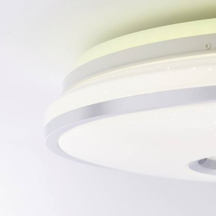 Brilliant - LED RGBW Ściemnialny plafon VISITATION LED/32W/230V 3000-6500K + pilot zdalnego sterowania