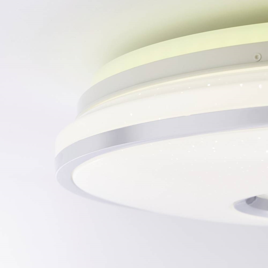 Brilliant - LED RGBW Ściemnialny plafon VISITATION LED/32W/230V 3000-6500K + pilot zdalnego sterowania