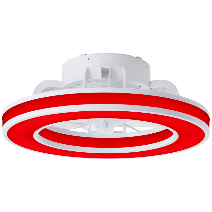 Brilliant - LED RGBW Ściemnialny wentylator sufitowy MONDELLO LED/26W/230V 2700-6500K śr. 41,5 cm biały + zdalne sterowanie