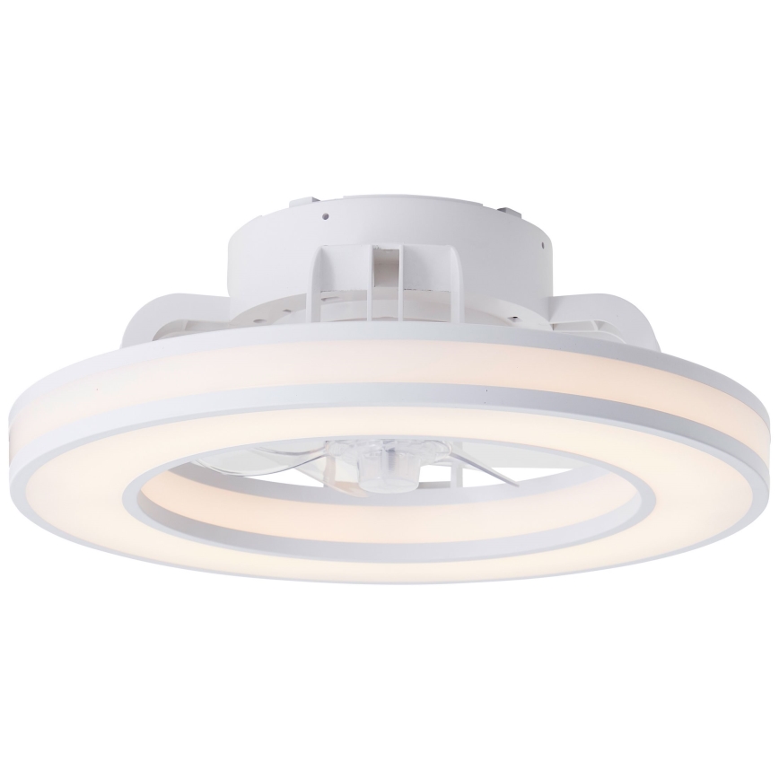 Brilliant - LED RGBW Ściemnialny wentylator sufitowy MONDELLO LED/26W/230V 2700-6500K śr. 41,5 cm biały + zdalne sterowanie