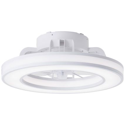 Brilliant - LED RGBW Ściemnialny wentylator sufitowy MONDELLO LED/26W/230V 2700-6500K śr. 41,5 cm biały + zdalne sterowanie