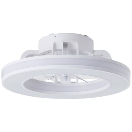 Brilliant - LED RGBW Ściemnialny wentylator sufitowy MONDELLO LED/26W/230V 2700-6500K śr. 41,5 cm biały + zdalne sterowanie